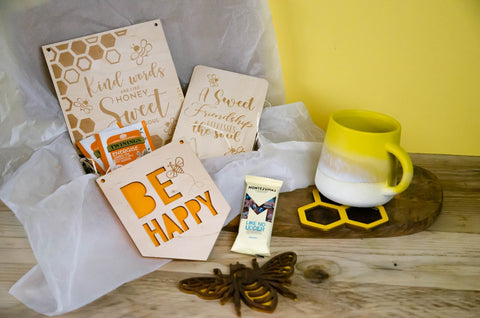 Bee Happy Gift box - Birch and Tides