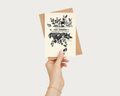 God is with the brokenhearted sympathy card