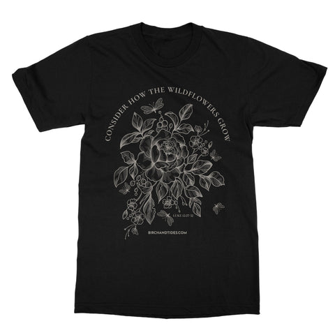 Consider the Wildflowers Softstyle T - Shirt - Birch and Tides