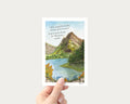 Psalm 121 - Lift my eyes Artwork print