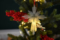 Frosted Christmas cross Isaiah 9:6