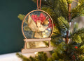 Golden Angel Memorial snowglobe ornament