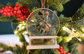Engaged first Christmas keepsake ornament