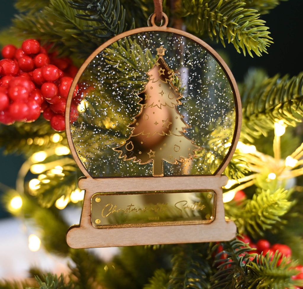 Family keepsake Tree christmas ornament