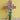 Easter floral cross free standing