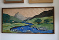 In the valley Psalm 23 wooden wall sign