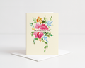 Praying for you floral greeting card
