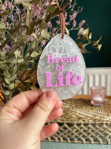 Bread of Life Egg Easter ornament