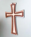 Decorative layered Cross design