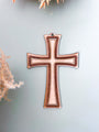 Decorative layered Cross design