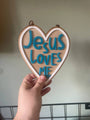 Jesus Loves me post ready signs