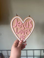 Jesus Loves me post ready signs
