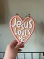 Jesus Loves me post ready signs