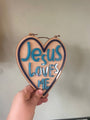Jesus Loves me post ready signs