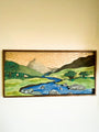 In the valley Psalm 23 wooden wall sign