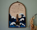 Psalm 61 Lead me to the rock wooden wall sign