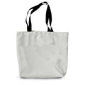 So Will I Black Canvas Tote Bag