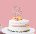 Baby Boy wooden Birthday cake topper