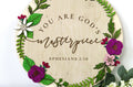 Contemporary christian wooden wall art - You are Gods masterpiece wooden wall sign
