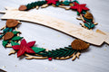 DIY Personalised Christmas Wreath