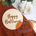 Happy Halloween mileston anf tag bundle