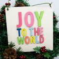 Joy to the World wooden sign
