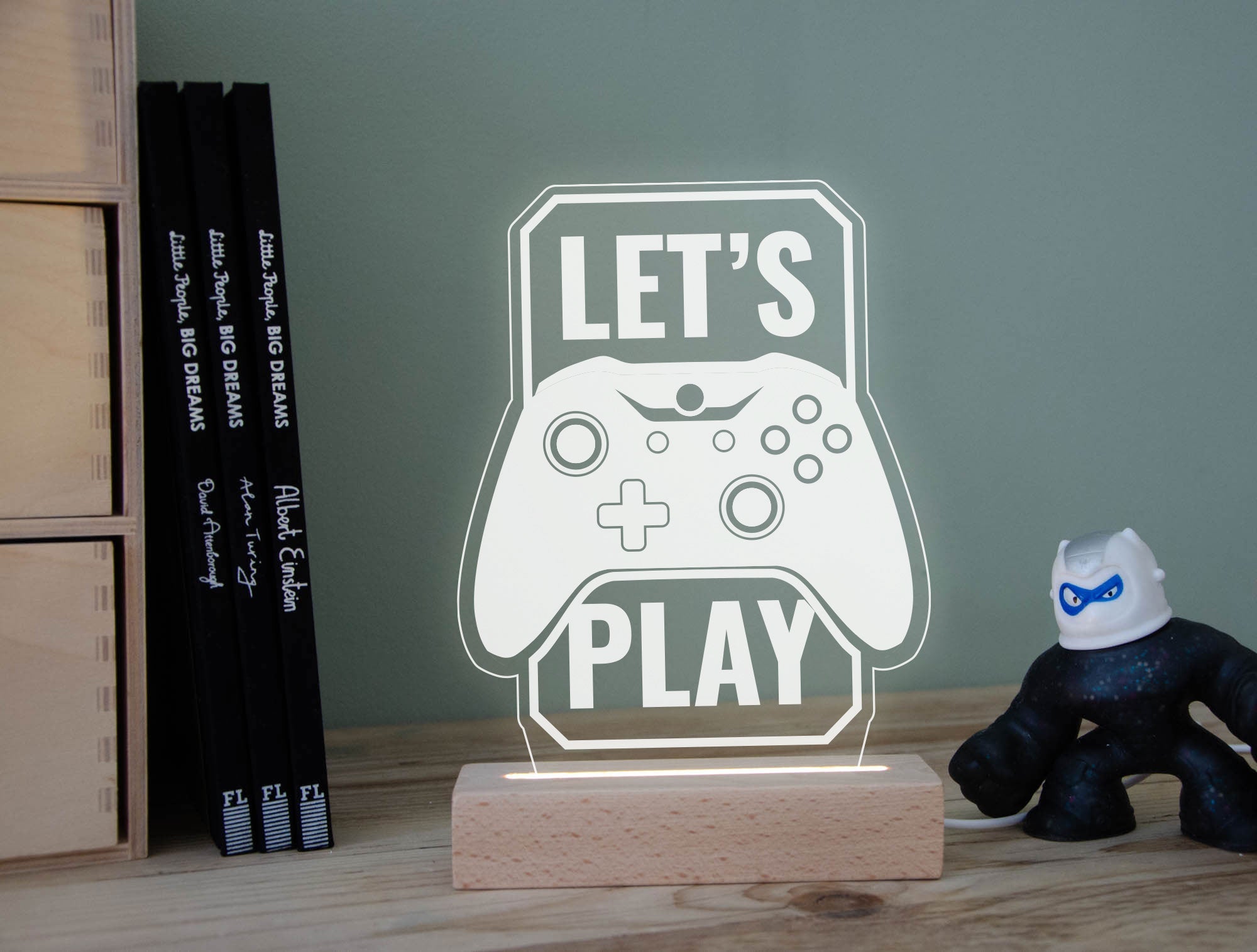 Let's Play Gamer LED light