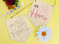 Let's stay home painting banner kit