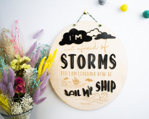 Little women wall sign wooden sign - Birch and Tides