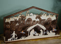 Nativity Scene candle holder