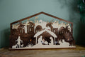 Nativity Scene candle holder