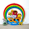 Noah’s Ark Wooden sign, perfect christening gift
