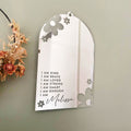 Personalised Affirmation wall mirror