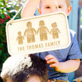 Personalised Lego family wall hanging sign
