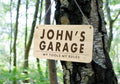 Personalised name Garage Shed sign