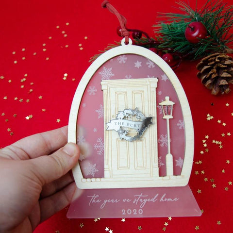 PREORDER - 2020 family keepsake ornament - Birch and Tides