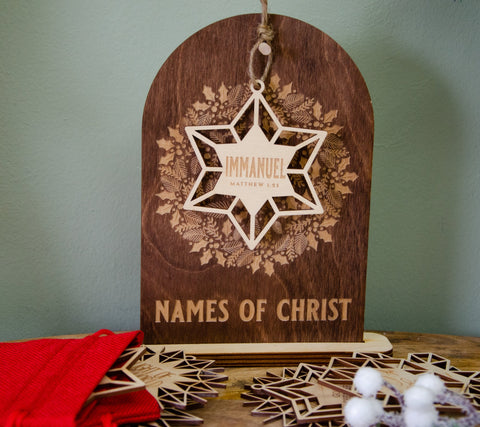 PREORDER - Names of Christ advent series - Birch and Tides