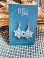 Snowflake acrylic Earrings