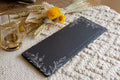 Taste and see that the Lord is good leaf engraved slate serving platter