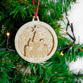 The year we came back together 2021 wooden ornament