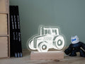 Tractor Personalised name LED light