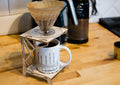 V60 Drip coffee wooden stand