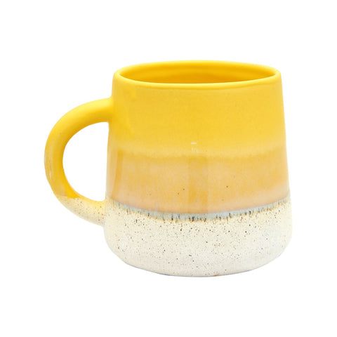 Yellow Mojave glaze mug - Birch and Tides